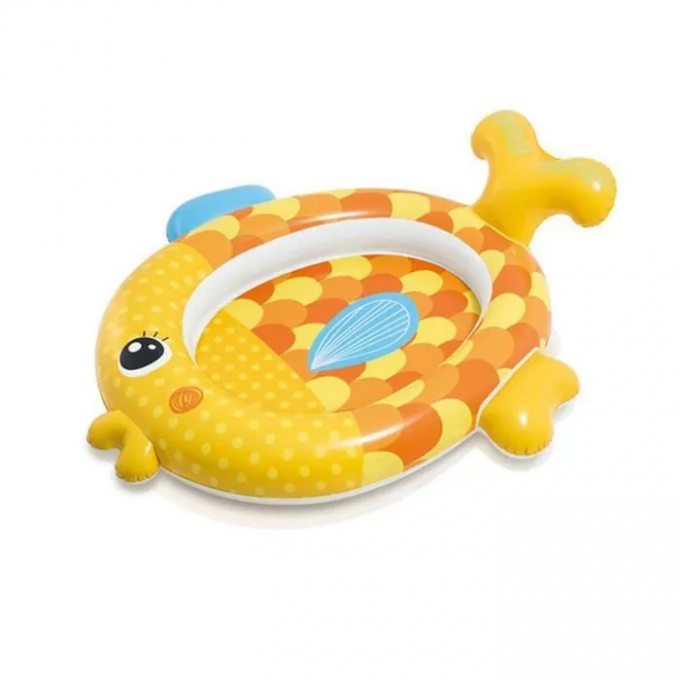 Детский надувной бассейн INTEX 140x124x34см "Золотая рыбка подружка" 57111