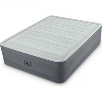 Надувная кровать INTEX PREMAIRE ELEVATED AIRBED 64906 152х203х46см, встроенный насос 220V