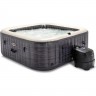 СПА-бассейн INTEX "GREYSTONE DELUXE" 175х71см 795л квадратный аэромассаж 28450